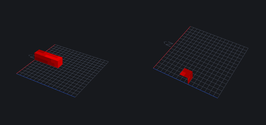 Image of line and edge models as depicted in Blockbench